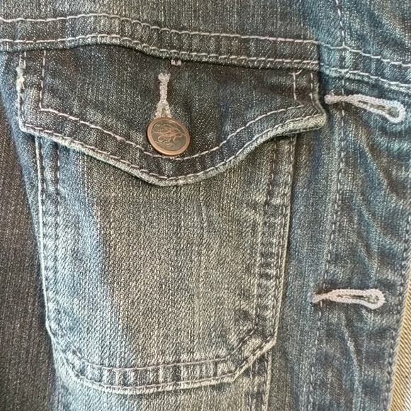 American Rag cropped denim jacket - Picture 2 of 4